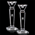 Dillingham Crystalline Candle Holder Set of 2 (12")